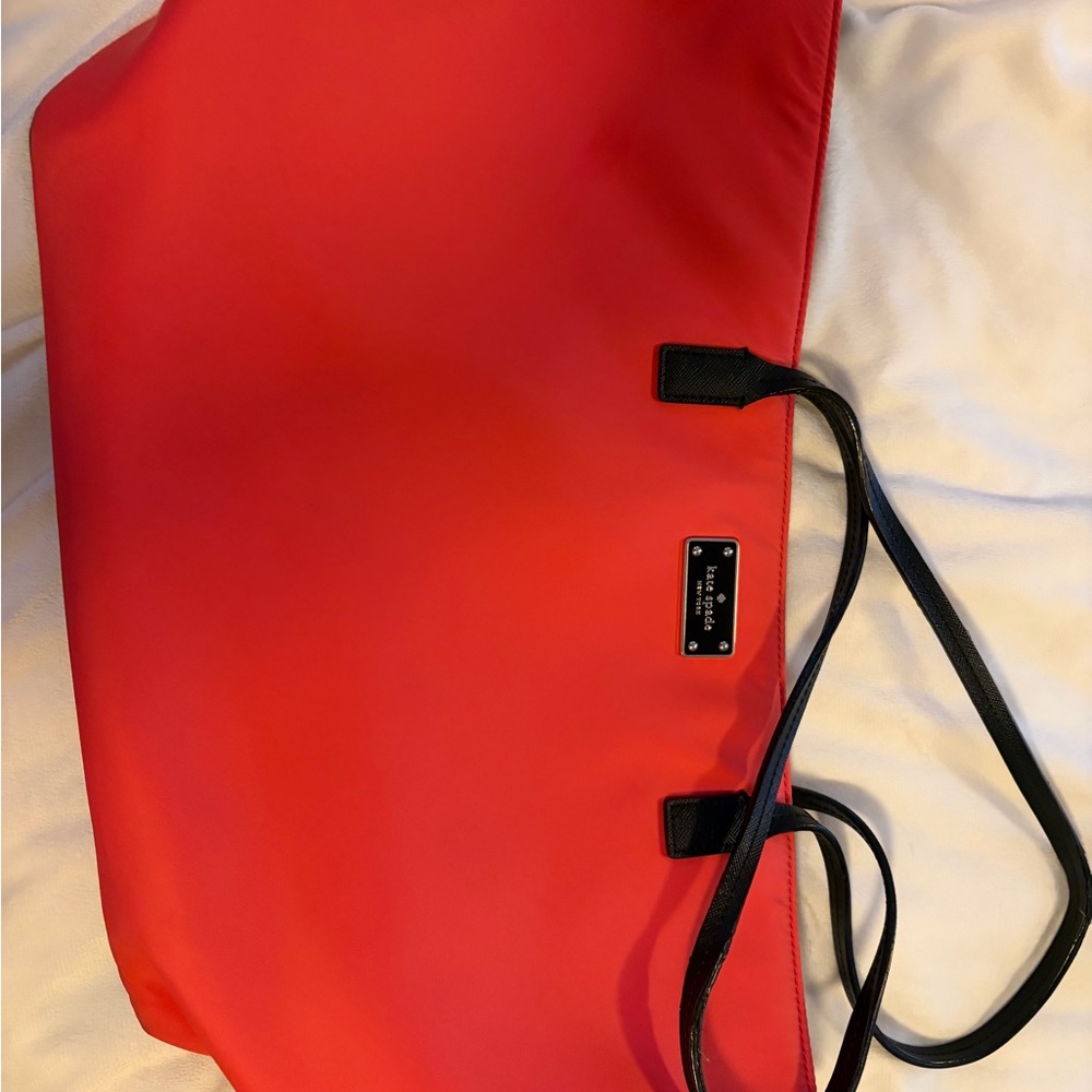 Kate Spade Bold coral Tote Bag
